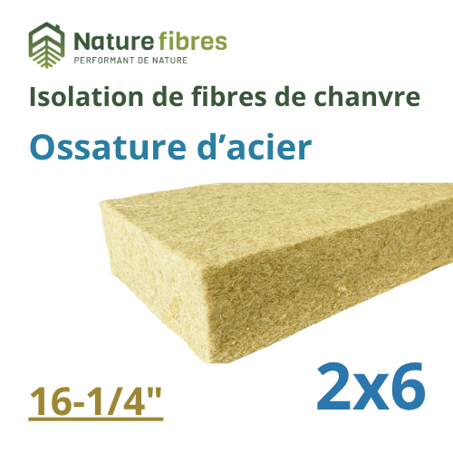 [100.600.001] ISO CHANVRE - ACIER - 16 1/4 - 2X6 - PROFIB MAT  6'' AS 16