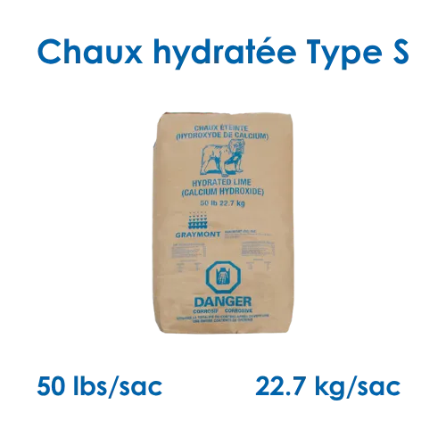 Chaux hydratée type S Graymont